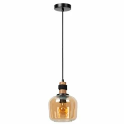 Luminaires Lucide Suspension Lucide ILONA Noir, 1 lumière