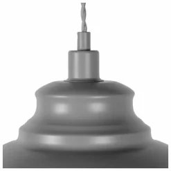 Lampes Industrielles-Luminaires Lucide Suspension Lucide ISLA Gris, 1 lumière
