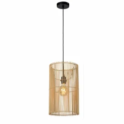 Luminaires Scandinaves-Luminaires Lucide Suspension Lucide JANTINE Noir, 1 lumière