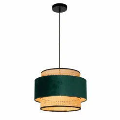 Lampes En Tissu-Luminaires Lucide Suspension Lucide JAVOR Écru, 1 lumière