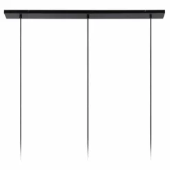 Lampes Dorées-Luminaires Lucide Suspension Lucide JOANET Noir, 3 lumières