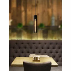 Luminaires Lucide Suspension Lucide LIONEL Noir, 1 lumière* Suspensions