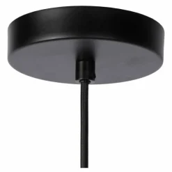 Lampes Dorées-Luminaires Lucide Suspension Lucide LUCAS Noir, 1 lumière