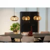 Lampes Dorées-Luminaires Lucide Suspension Lucide LUCAS Noir, 3 lumières