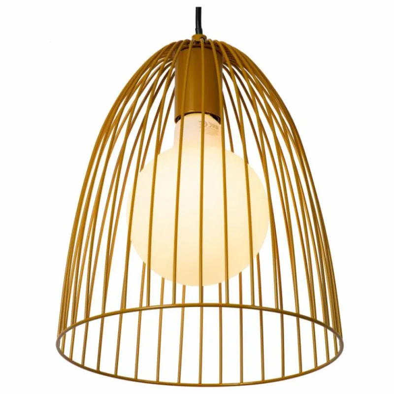 Luminaires Lucide Suspension Lucide MACARONS Jaune, 1 lumière* Suspensions