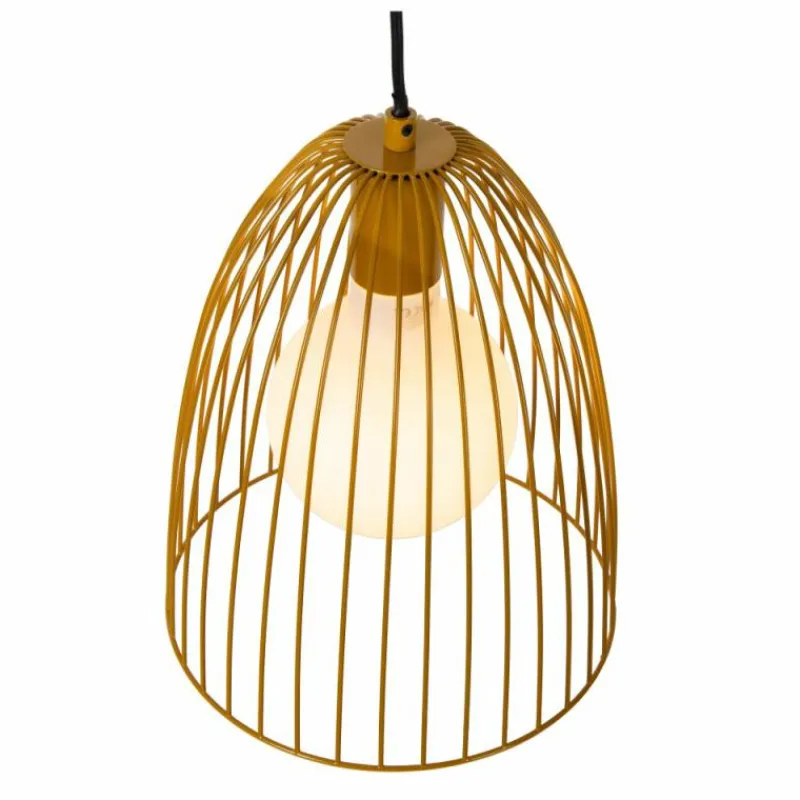 Luminaires Lucide Suspension Lucide MACARONS Jaune, 1 lumière* Suspensions