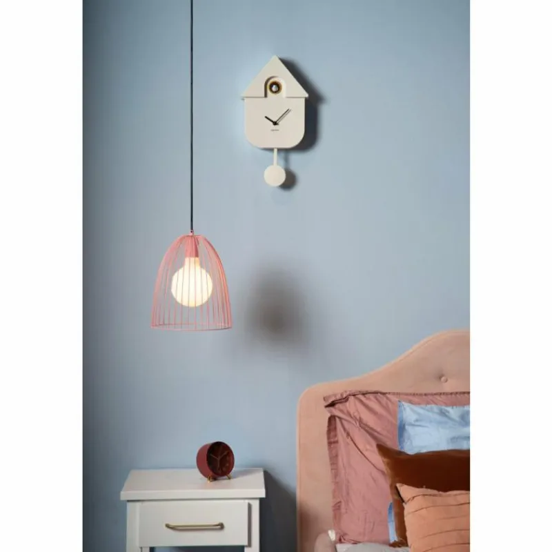 Luminaires Lucide Suspension Lucide MACARONS Rose, 1 lumière* Suspensions