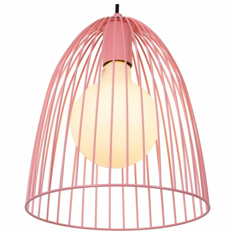 Luminaires Lucide Suspension Lucide MACARONS Rose, 1 lumière* Suspensions