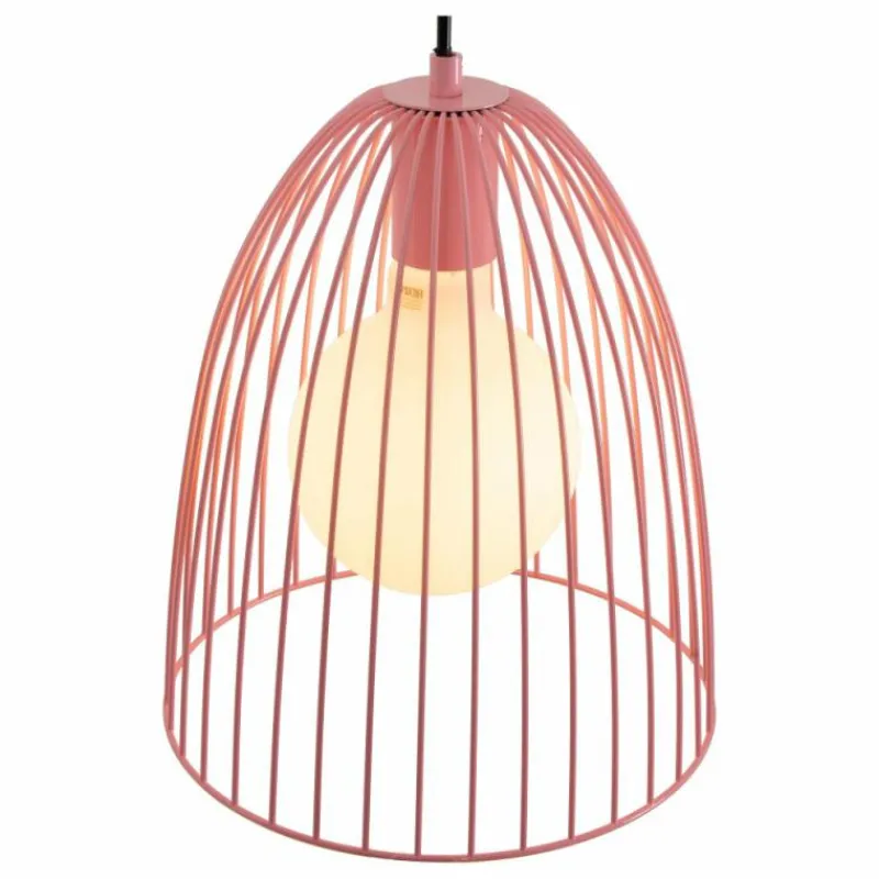 Luminaires Lucide Suspension Lucide MACARONS Rose, 1 lumière* Suspensions