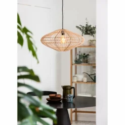 Style Boho-Chic-Luminaires Lucide Suspension Lucide MAGALI Noir, 1 lumière