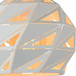 Luminaires Scandinaves-Luminaires Lucide Suspension Lucide MALUNGA Blanc, 1 lumière