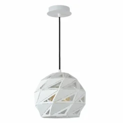 Luminaires Scandinaves-Luminaires Lucide Suspension Lucide MALUNGA Blanc, 1 lumière