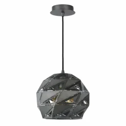 Luminaires Scandinaves-Luminaires Lucide Suspension Lucide MALUNGA Gris, 1 lumière