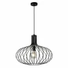 Luminaires Scandinaves-Luminaires Lucide Suspension Lucide MANUELA Noir, 1 lumière