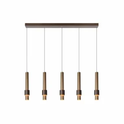 Luminaires Lucide Suspension Lucide MARGARY LED Moka, 5 lumières* Éclairage Led