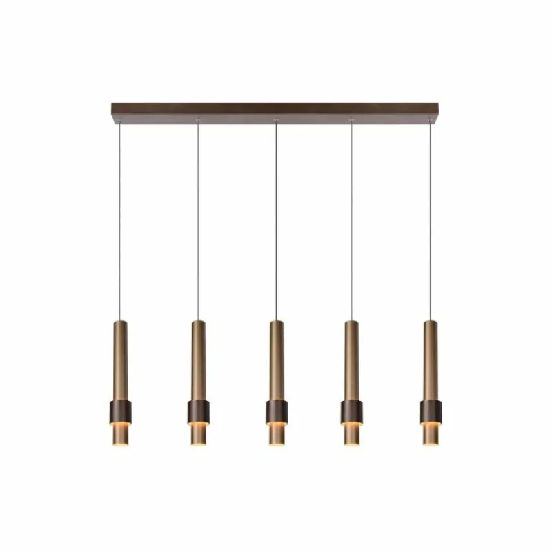 Luminaires Lucide Suspension Lucide MARGARY LED Moka, 5 lumières* Éclairage Led