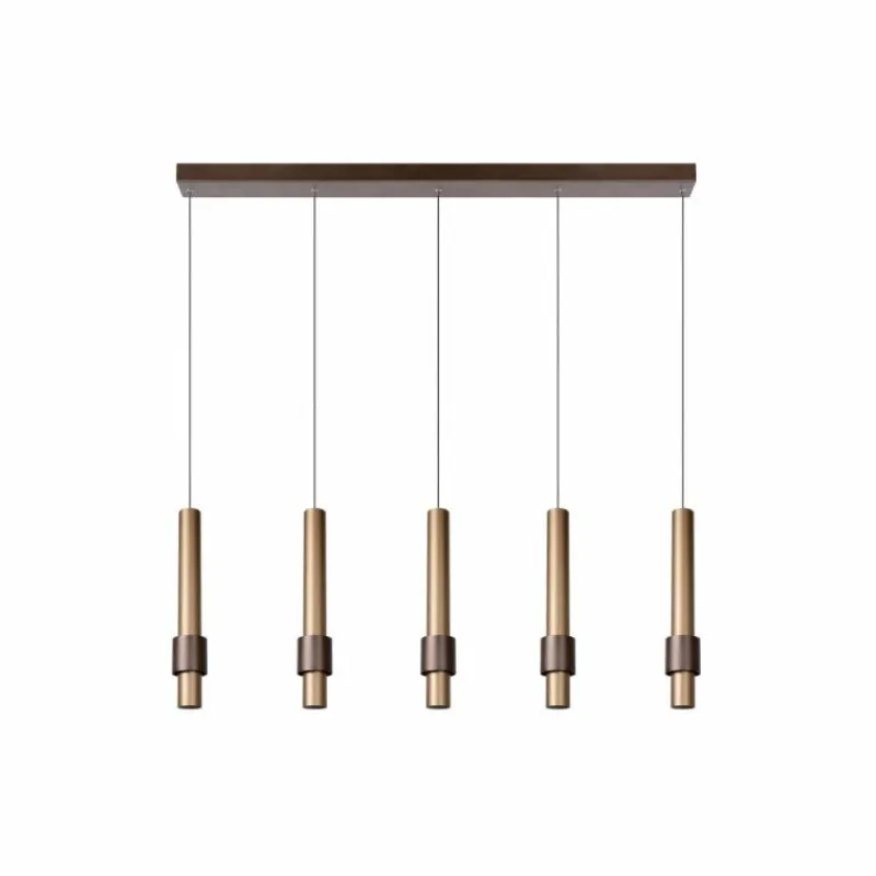 Luminaires Lucide Suspension Lucide MARGARY LED Moka, 5 lumières* Éclairage Led