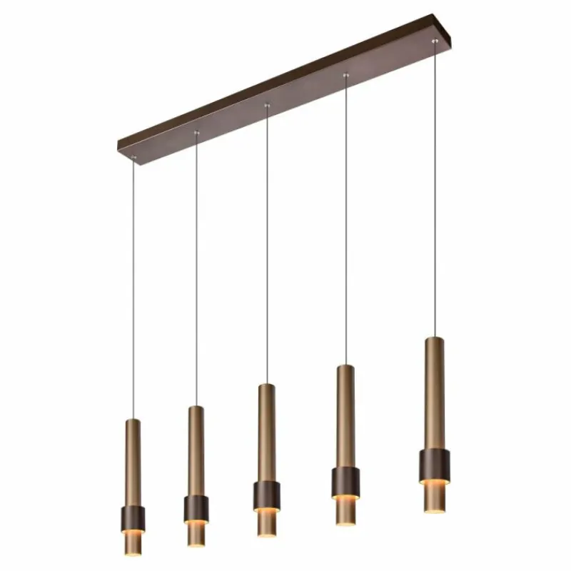 Luminaires Lucide Suspension Lucide MARGARY LED Moka, 5 lumières* Éclairage Led