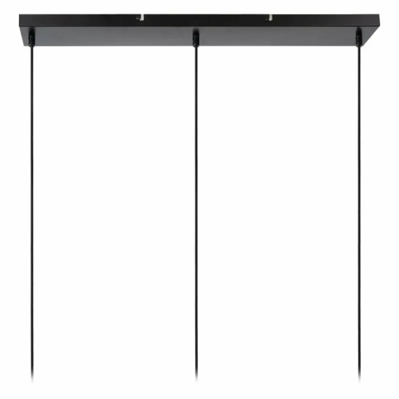 Luminaires Lucide Suspension Lucide MEDINE Noir, 3 lumières