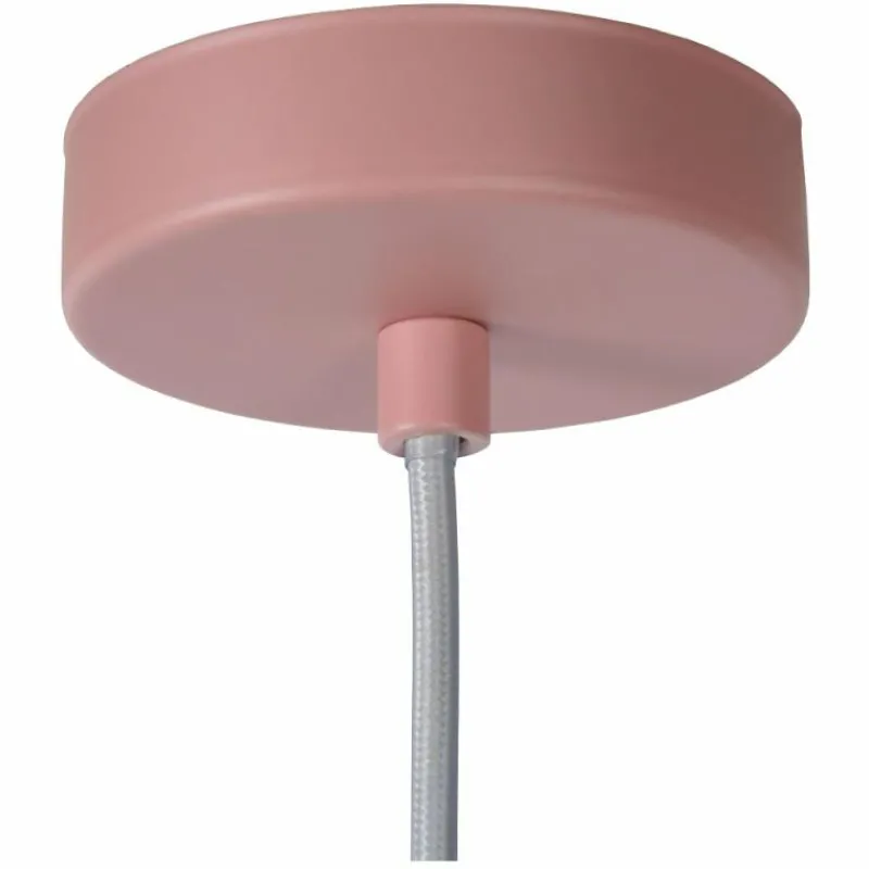Luminaires Lucide Suspension Lucide MERLINA Rose, 1 lumière* Suspensions
