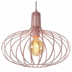 Luminaires Lucide Suspension Lucide MERLINA Rose, 1 lumière* Suspensions