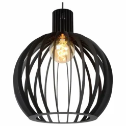 Luminaires Lucide Suspension Lucide MIKAELA Noir, 2 lumières* Suspensions