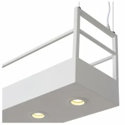 Luminaires Lucide Suspension Lucide MIRAVELLE Blanc, 6 lumières* Suspensions