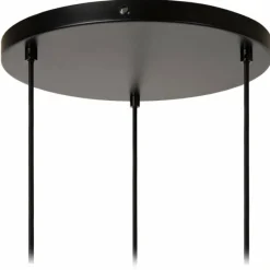 Luminaires Lucide Suspension Lucide MONSARAZ Noir, 3 lumières