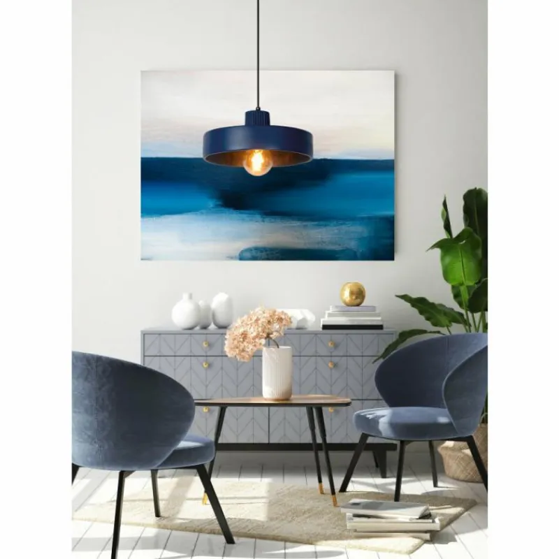 Luminaires Lucide Suspension Lucide OPHELIA Noir, 1 lumière* Suspensions