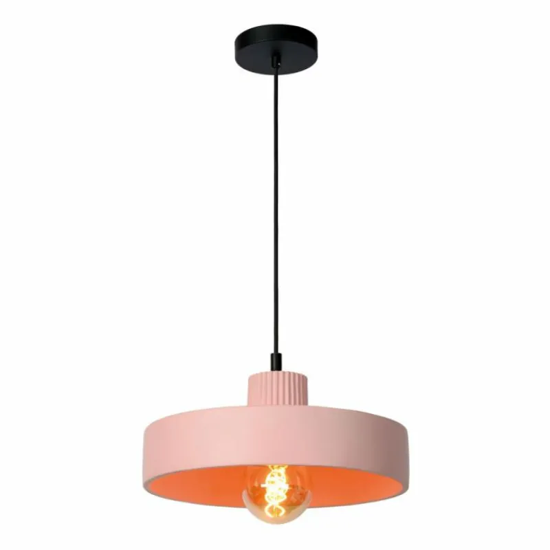 Luminaires Lucide Suspension Lucide OPHELIA Noir, 1 lumière* Suspensions