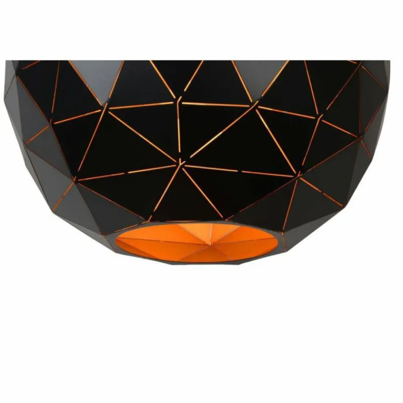 Lampe Turque-Luminaires Lucide Suspension Lucide OTONA Noir, 1 lumière