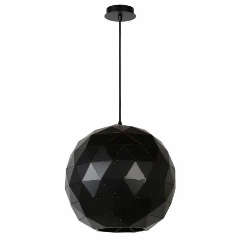 Lampe Turque-Luminaires Lucide Suspension Lucide OTONA Noir, 1 lumière