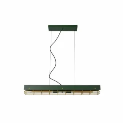 Lampes Dorées-Luminaires Lucide Suspension Lucide PENIGUET Vert, 2 lumières