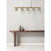 Luminaires Scandinaves-Luminaires Lucide Suspension Lucide POSSIO Gris, 5 lumières