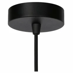 Lampes Dorées-Luminaires Lucide Suspension Lucide SANSA Noir, 1 lumière