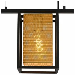 Lampes Dorées-Luminaires Lucide Suspension Lucide SANSA Noir, 3 lumières