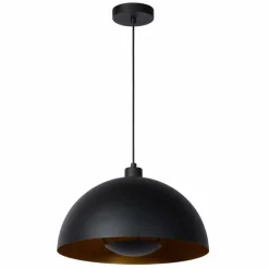 Luminaires Lucide Suspension Lucide SIEMON Noir, 1 lumière* Suspensions