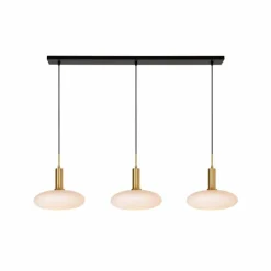 Luminaires Lucide Suspension Lucide SINGALA Or, Laiton, 3 lumières