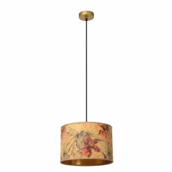 Lampes En Bois-Luminaires Lucide Suspension Lucide TANSELLE Multicolore, 1 lumière