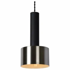 Luminaires Scandinaves-Luminaires Lucide Suspension Lucide TEUN Noir, 1 lumière