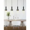 Luminaires Scandinaves-Luminaires Lucide Suspension Lucide TEUN Noir, 4 lumières