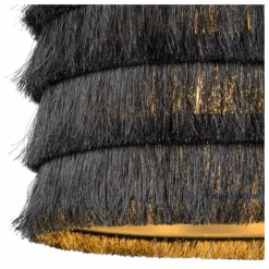 Lampes En Tissu-Luminaires Lucide Suspension Lucide TOGO Noir, 1 lumière