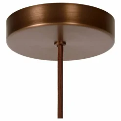 Luminaires Lucide Suspension Lucide TOLEDO Cuivre, 1 lumière