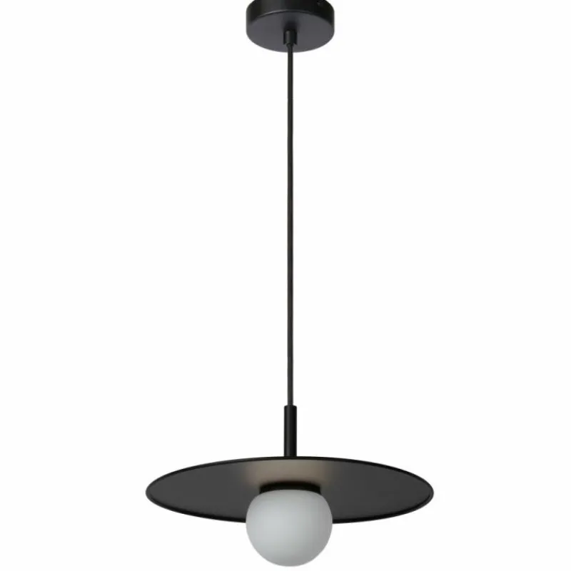 Luminaires Lucide Suspension Lucide TOPHER Noir, 1 lumière