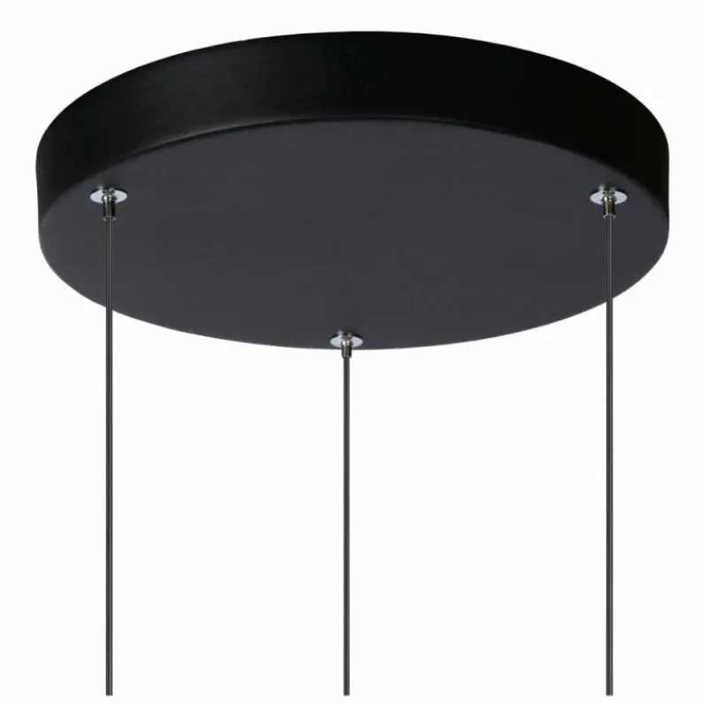 Luminaires Lucide Suspension Lucide TUBULE LED Noir, 3 lumières* Éclairage Led