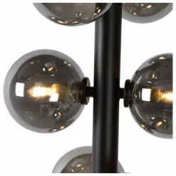 Luminaires Scandinaves-Luminaires Lucide Suspension Lucide TYCHO Noir, 6 lumières