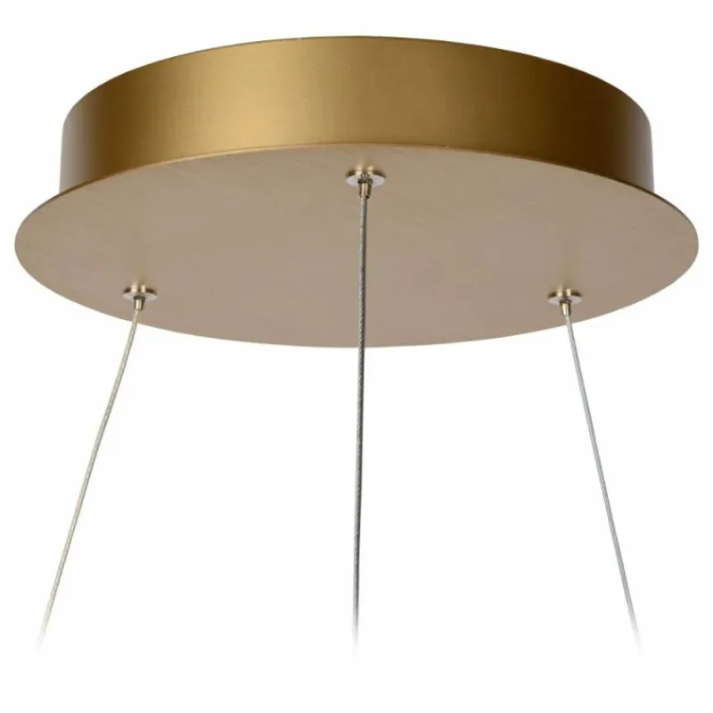 Luminaires Lucide Suspension Lucide VIDAL LED Laiton, 1 lumière