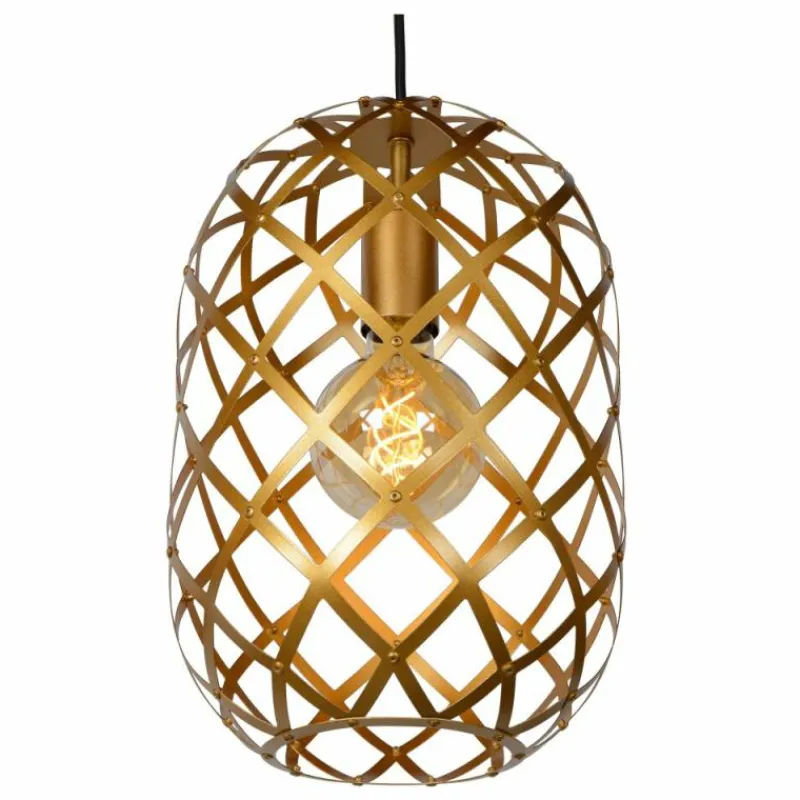 Lampes Dorées-Luminaires Lucide Suspension Lucide WOLFRAM Noir, 3 lumières