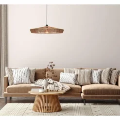 Luminaires Scandinaves-Luminaires Lucide Suspension Lucide YUNKAI Noir, 1 lumière