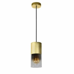 Lampes Dorées-Luminaires Lucide Suspension Lucide ZINO Or, Laiton, 1 lumière